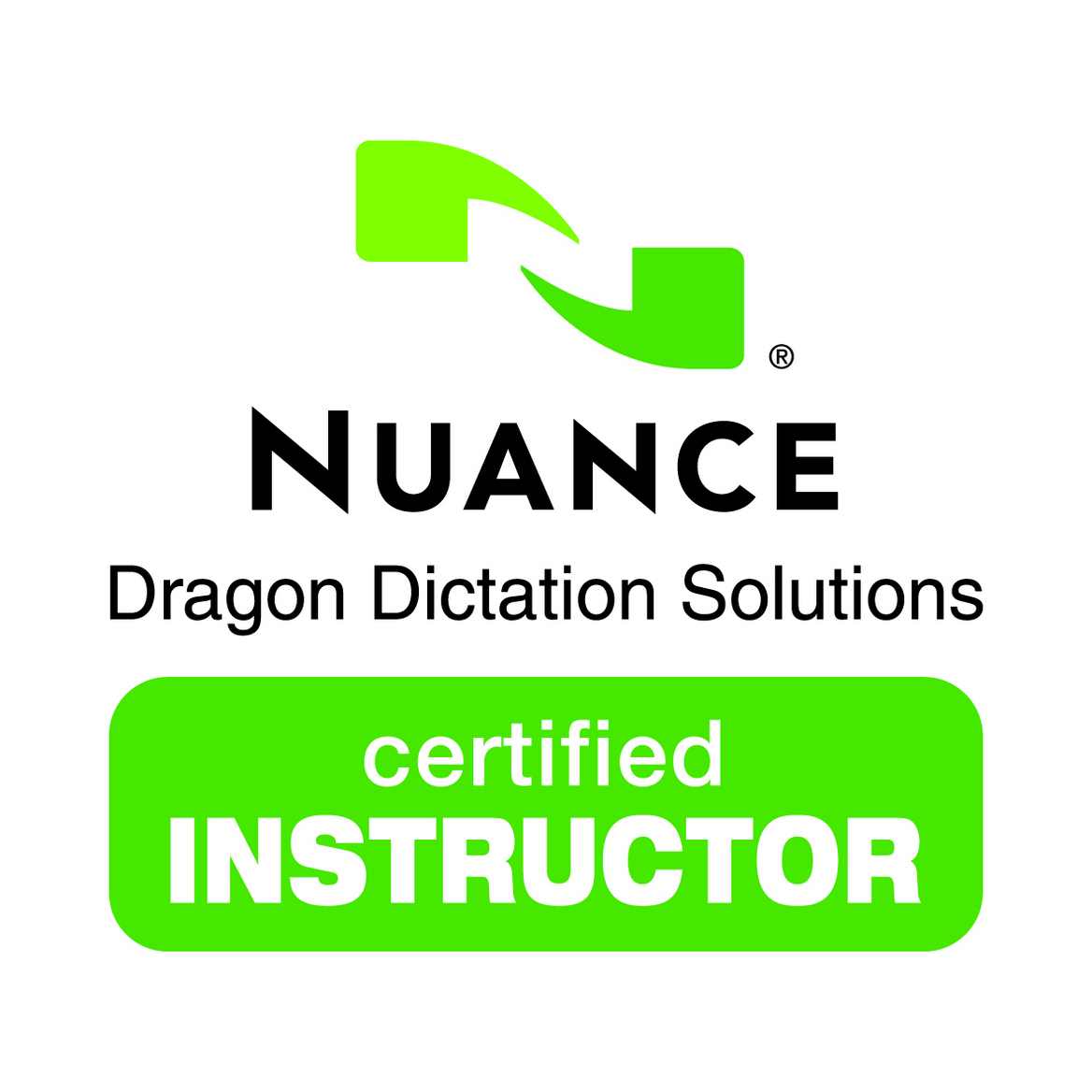 Nuance certified instructor Logo